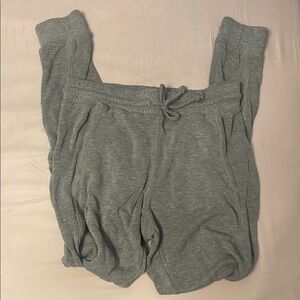 Free people Gray jogger sweatpants